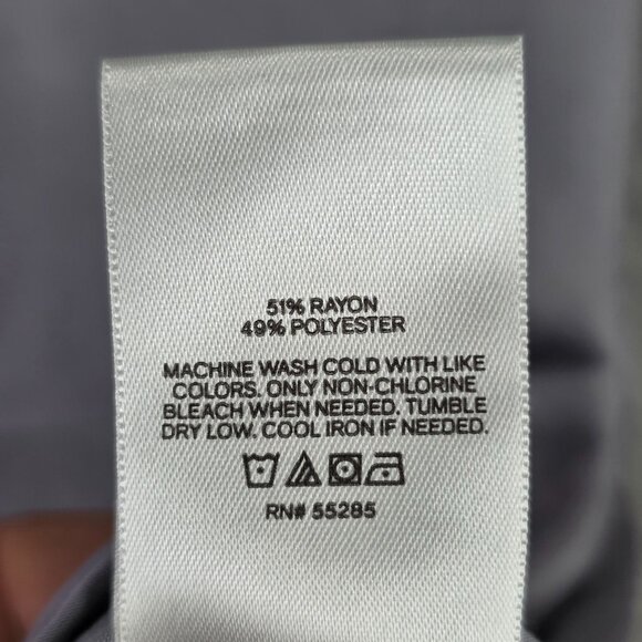 Womens Express Lavender Midi Satin Slip Dress Spaghetti Straps Cowl Neck Size M - Picture 3 of 7